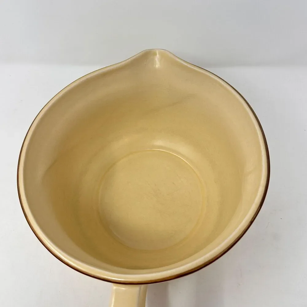 Vintage Pfaltzgraff Village Stoneware Batter Bowl Plate Dish 3pc Lot - READ